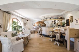 The bar of the house